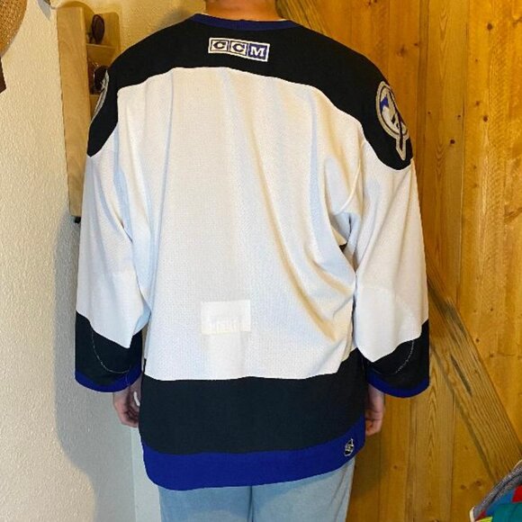 Late 90s CCM On-Ice Tampa Bay Lightning size 52 NHL Hockey Jersey - Picture 2 of 11